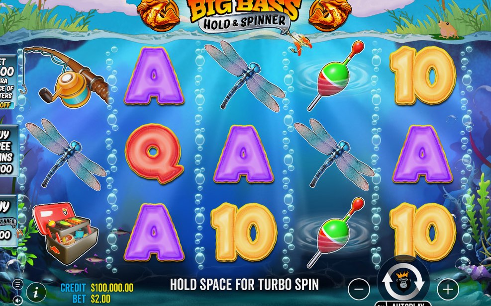 Big Bass – Hold & Spinner