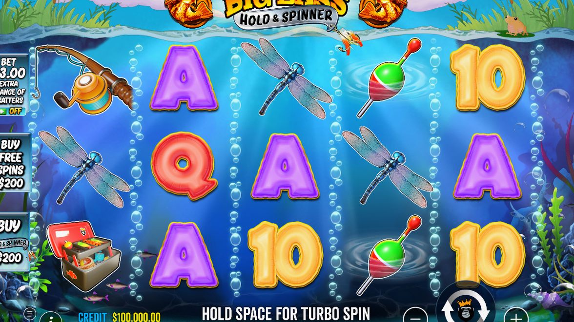 Big Bass – Hold & Spinner